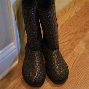 Australian Classic Tall Glitter Boot